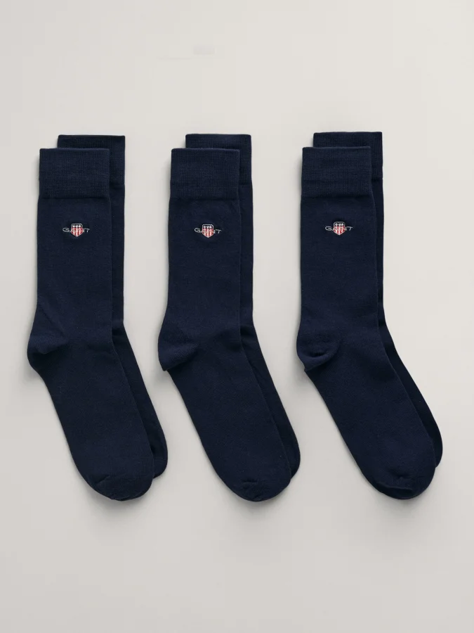 Gant - SHIELD SOCKS 3-PACK