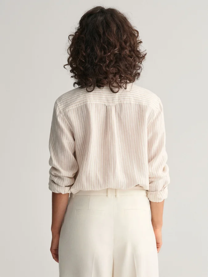 Gant - REG LINEN STRIPE SHIRT 2
