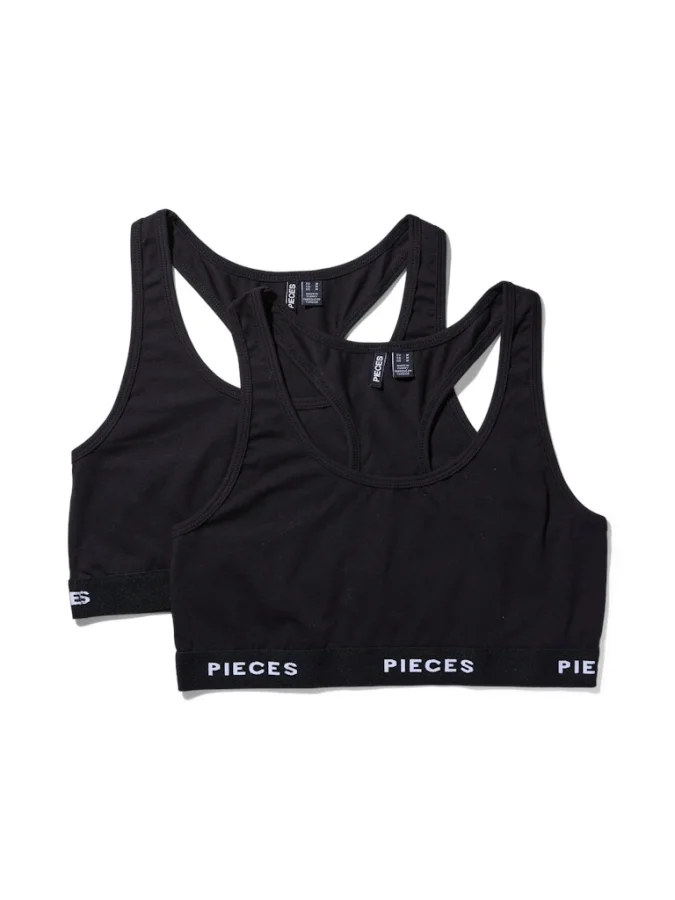 Pieces - PCLOGO LADY TOP 2...