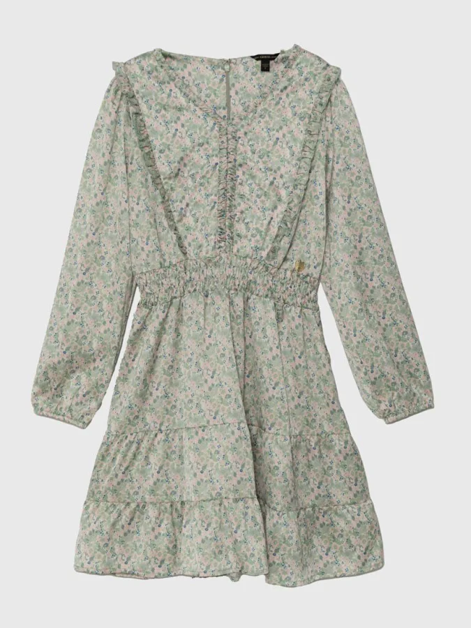 GUESS - POLY SATIN LS DRESS 2