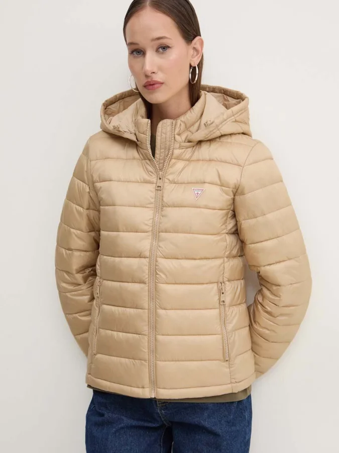 GUESS JEANS - GJ HOODED PUFFER