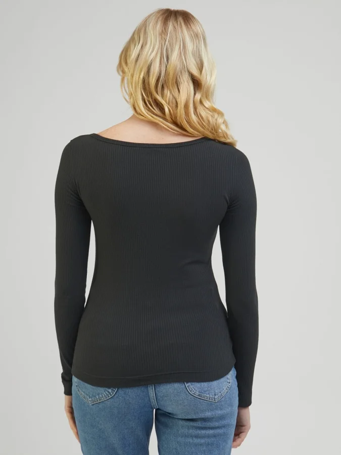 Lee - LS BOAT NECK TEE 2