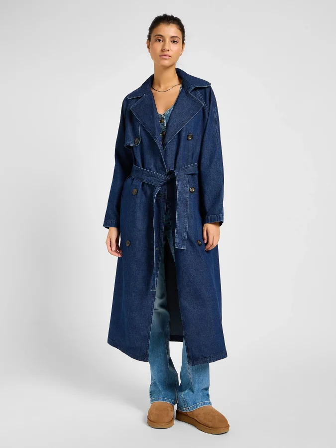 Lee - DENIM TRENCH COAT