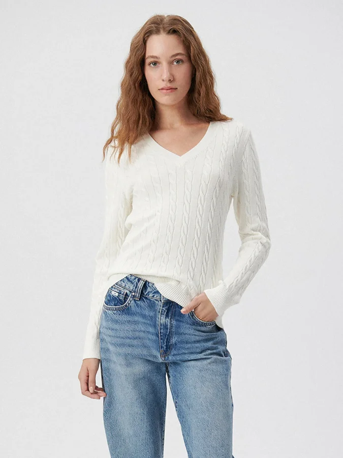 Mavi - V NECK SWEATER