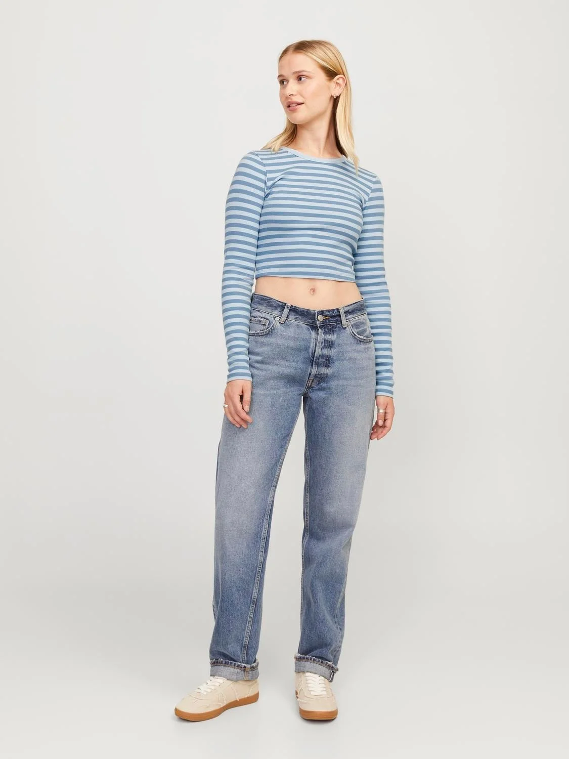 JJXX - JXFELINE STR LS STRIPE RIB TEE... JJXX - JXFELINE STR LS STRIPE RIB TEE...