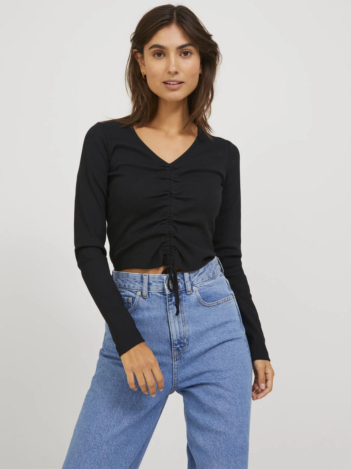 JJXX - JXFENJA STR LS RIB CROP TOP... JJXX - JXFENJA STR LS RIB CROP TOP...