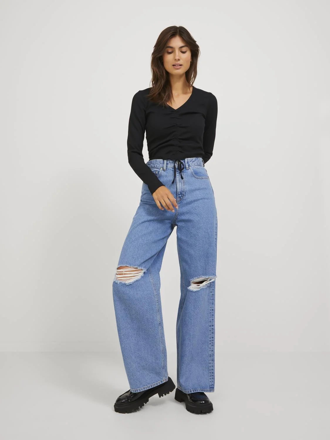 JJXX - JXFENJA STR LS RIB CROP TOP... JJXX - JXFENJA STR LS RIB CROP TOP...