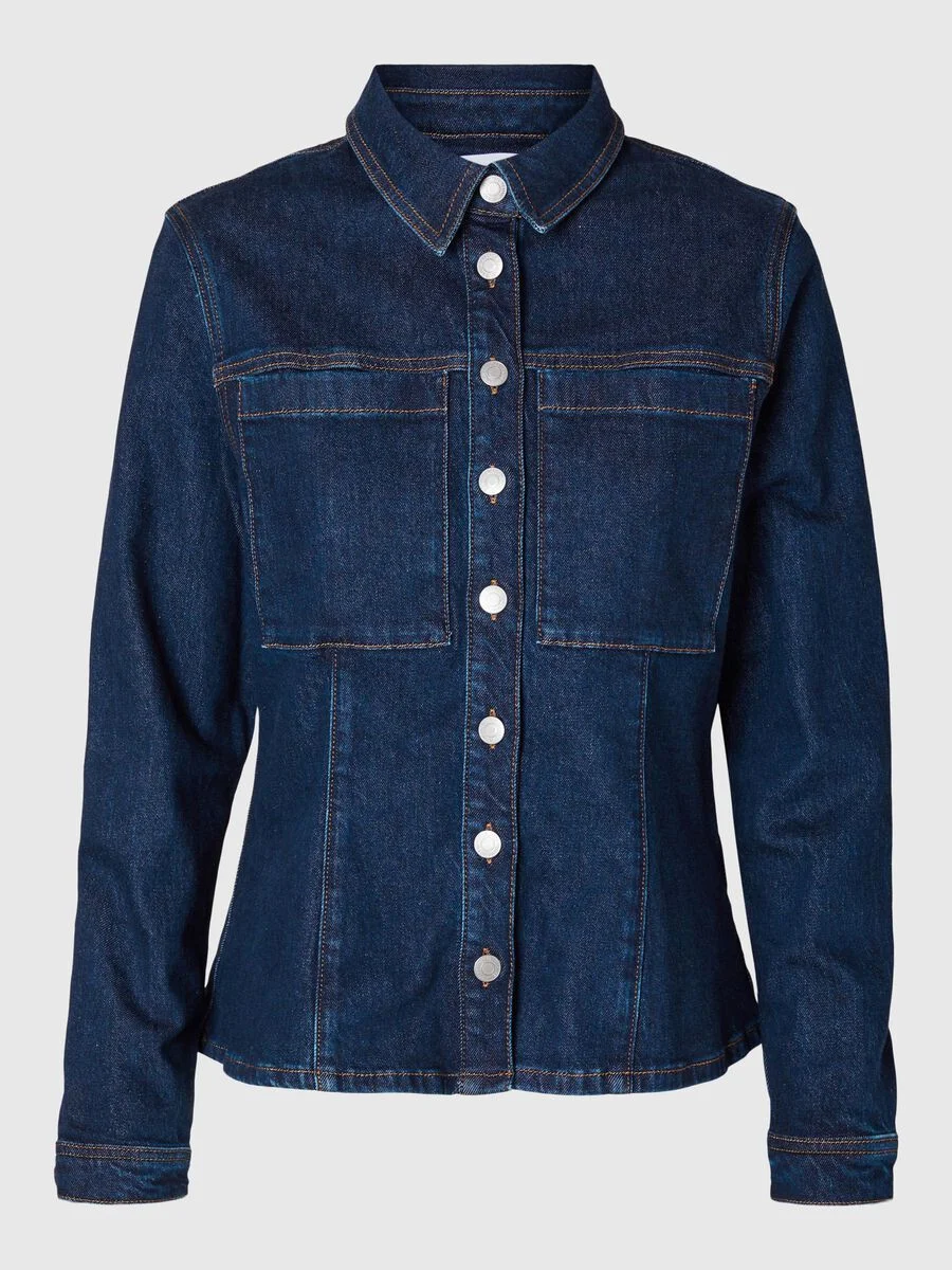 SELECTED WOMEN - SLFILU LS FITTED SHIRT SELECTED WOMEN - SLFILU LS FITTED SHIRT