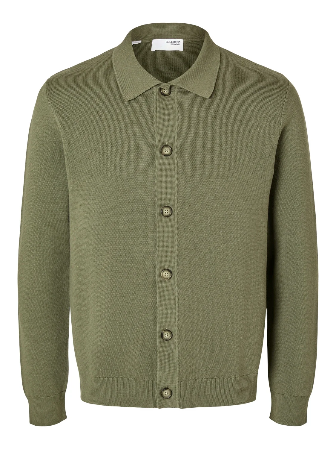 SELECTED MEN - SLHMATTIS LS KNIT POLO... SELECTED MEN - SLHMATTIS LS KNIT POLO...