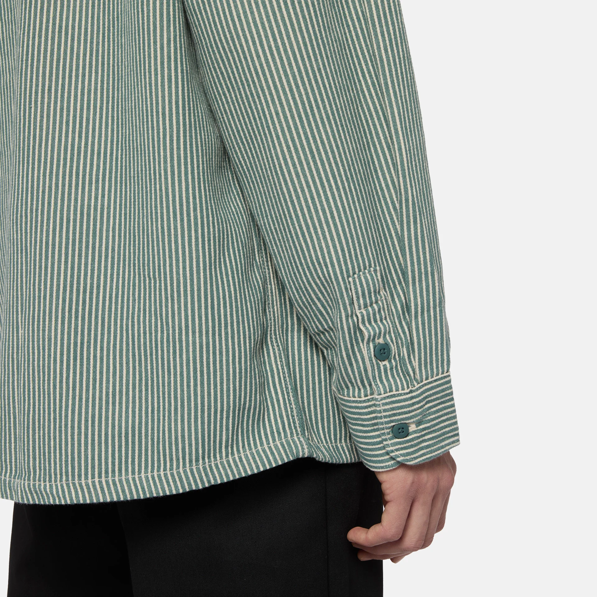 Dickies - HICKORY SHIRT LS LINCOLN GREEN Dickies - HICKORY SHIRT LS LINCOLN GREEN