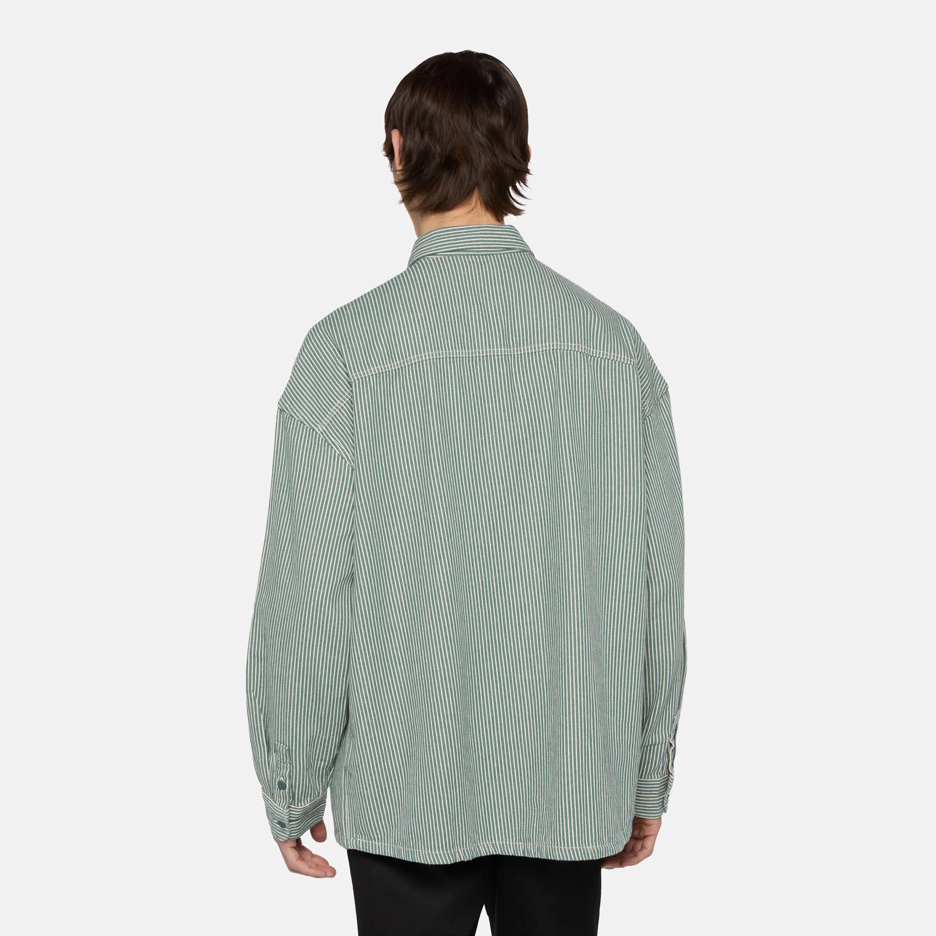 Dickies - HICKORY SHIRT LS LINCOLN GREEN Dickies - HICKORY SHIRT LS LINCOLN GREEN