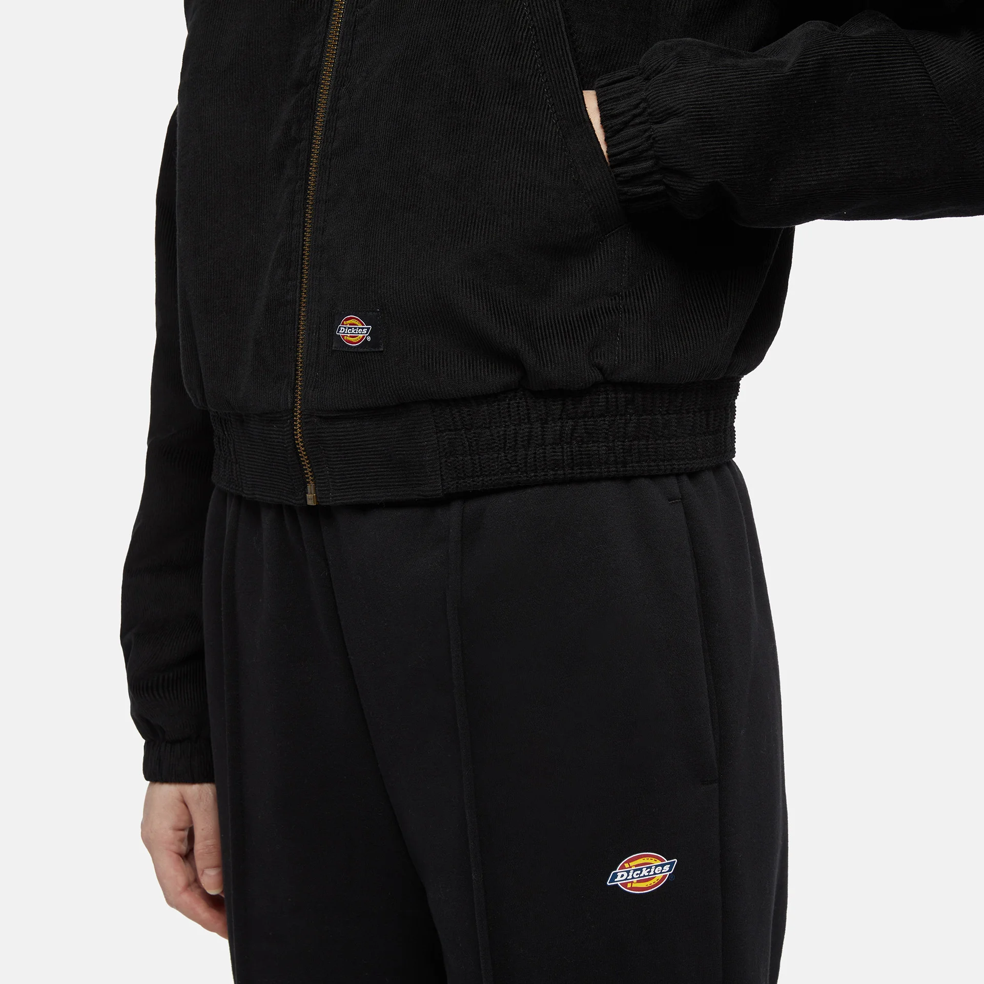 Dickies - CORDUROY HOODED JACKET W BLACK Dickies - CORDUROY HOODED JACKET W BLACK