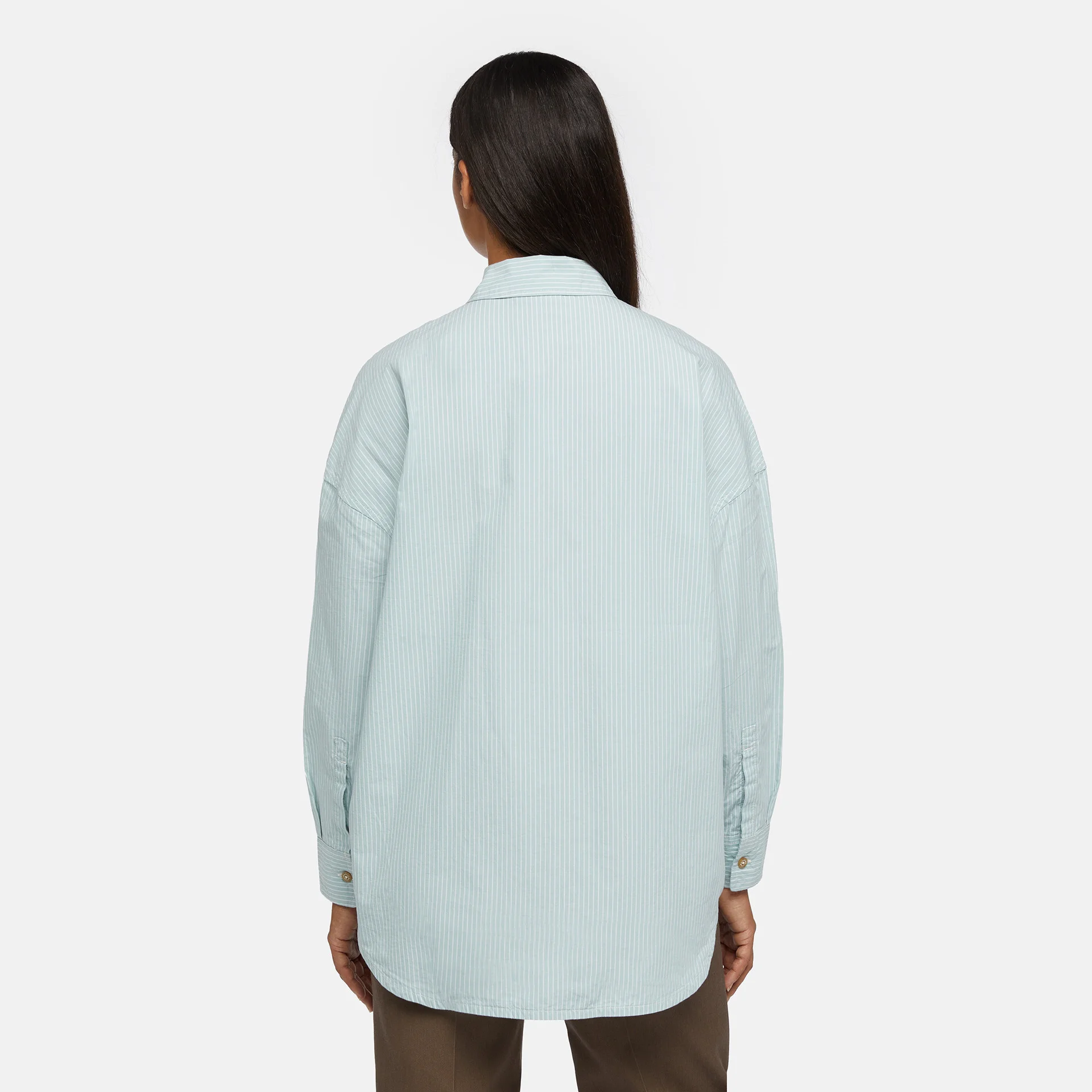 Dickies - FLORENCE SHIRT W BLUE SURF Dickies - FLORENCE SHIRT W BLUE SURF