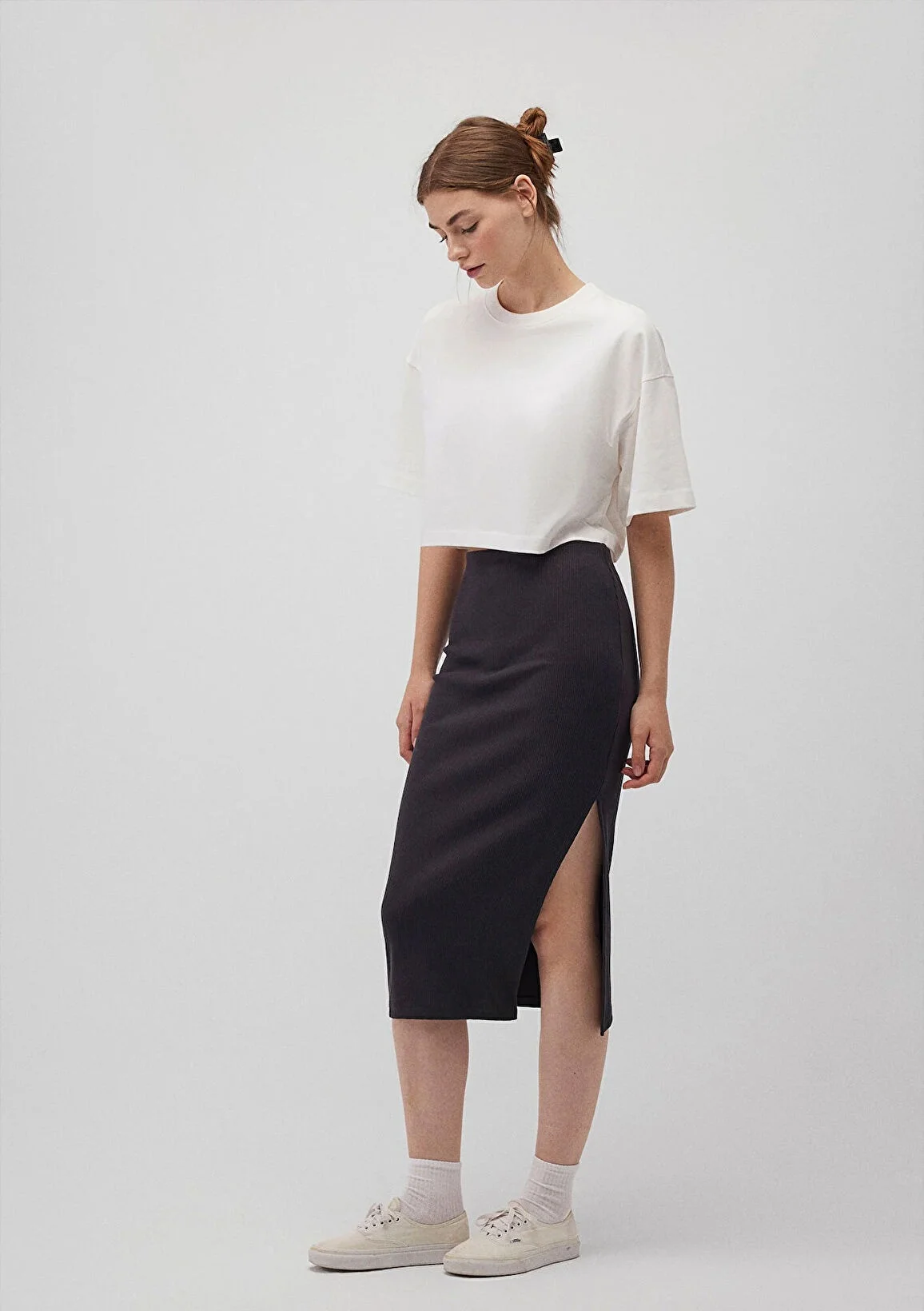 Mavi - MIDI KNIT SKIRT Mavi - MIDI KNIT SKIRT