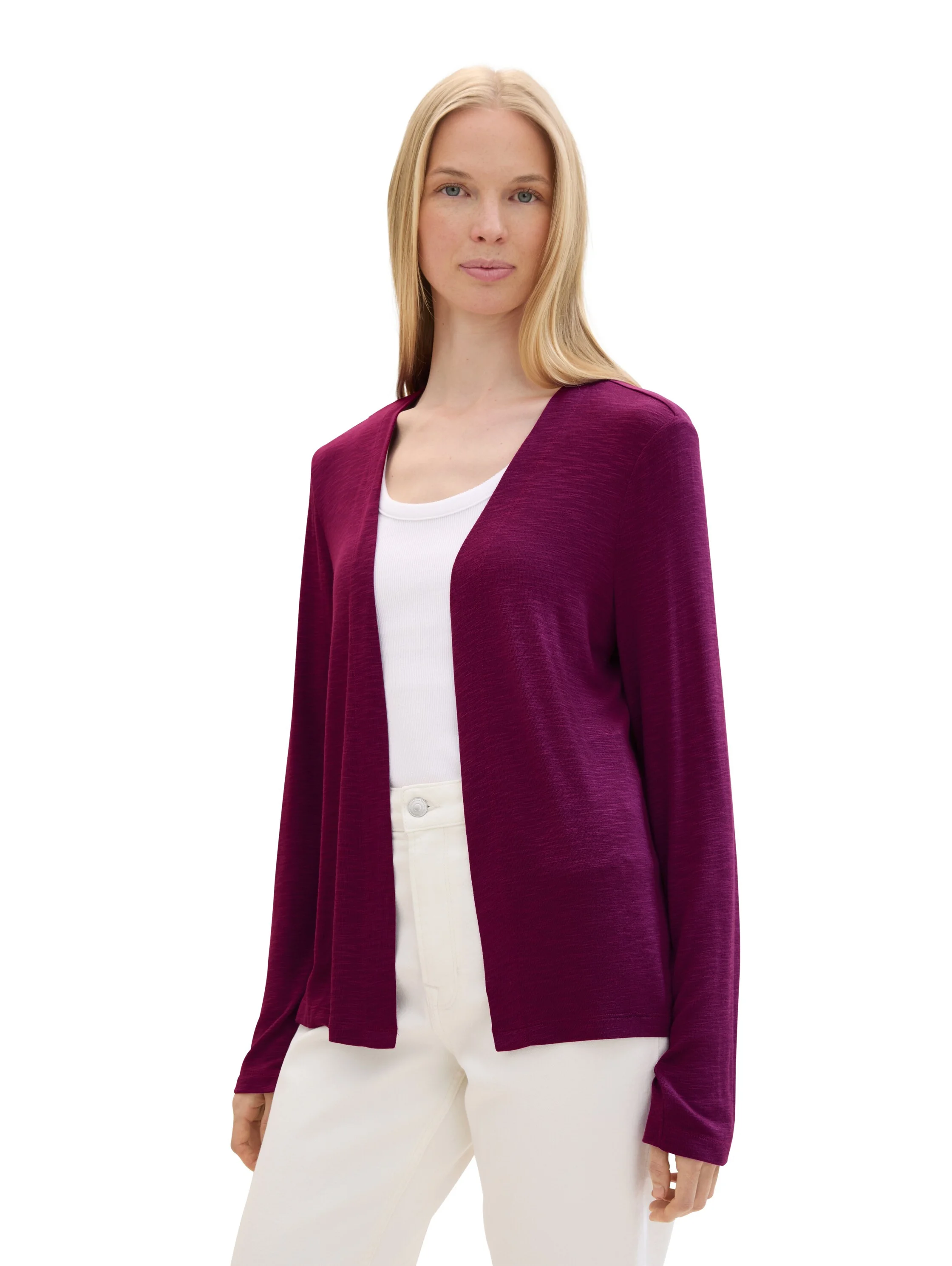 Tom Tailor - T-Shirt Cardigan Tom Tailor - T-Shirt Cardigan