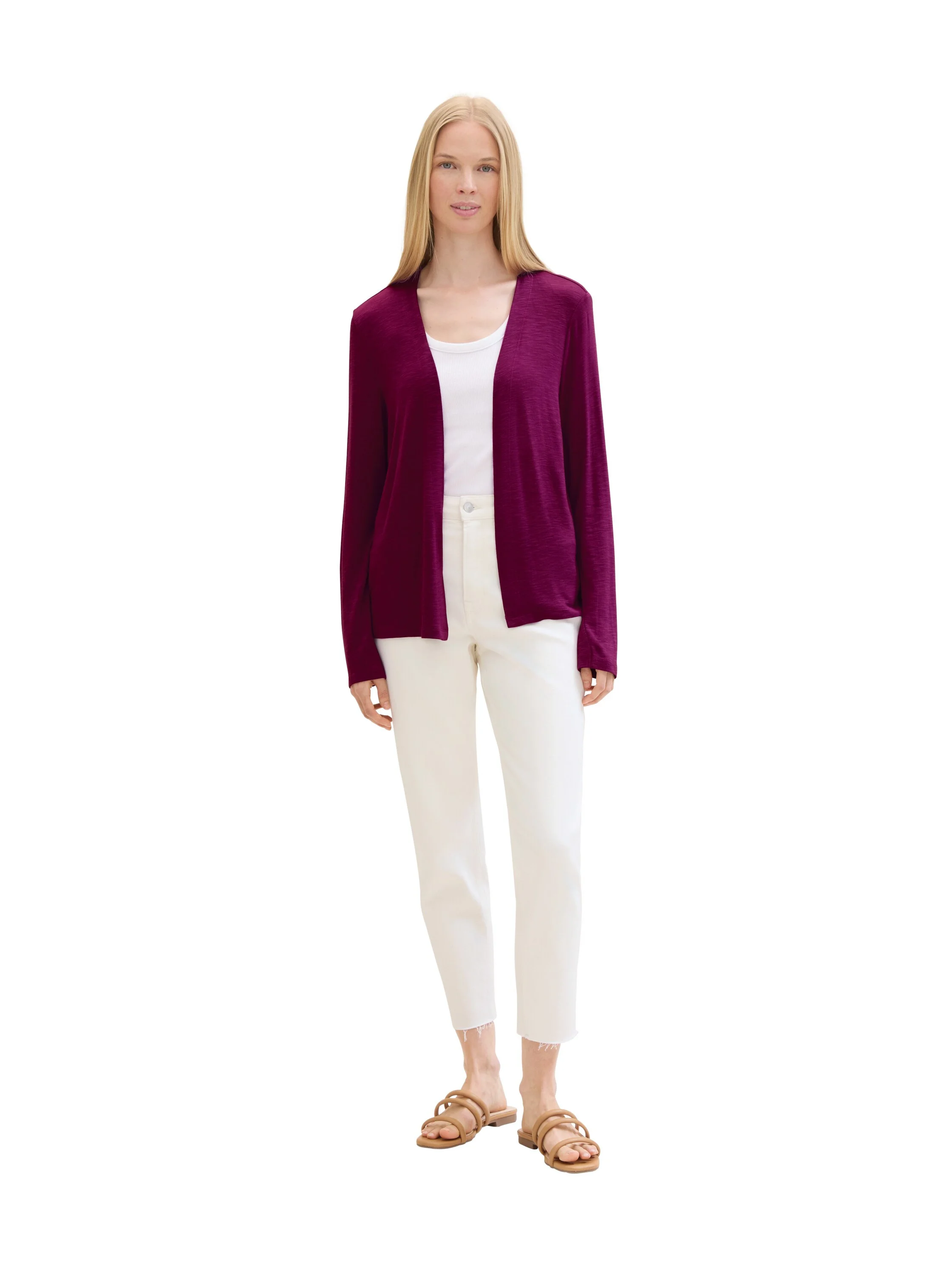 Tom Tailor - T-Shirt Cardigan Tom Tailor - T-Shirt Cardigan
