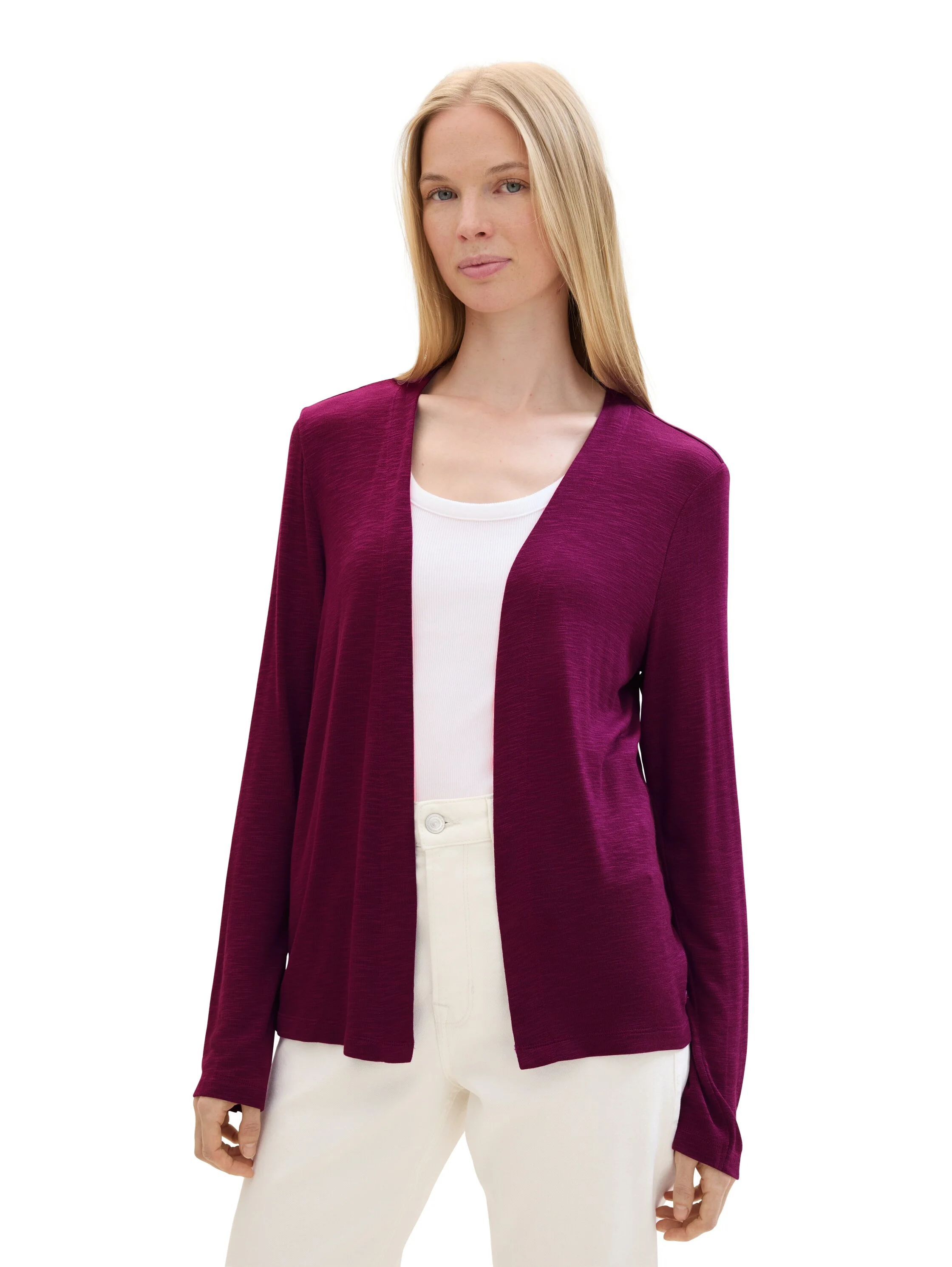 Tom Tailor - T-Shirt Cardigan Tom Tailor - T-Shirt Cardigan