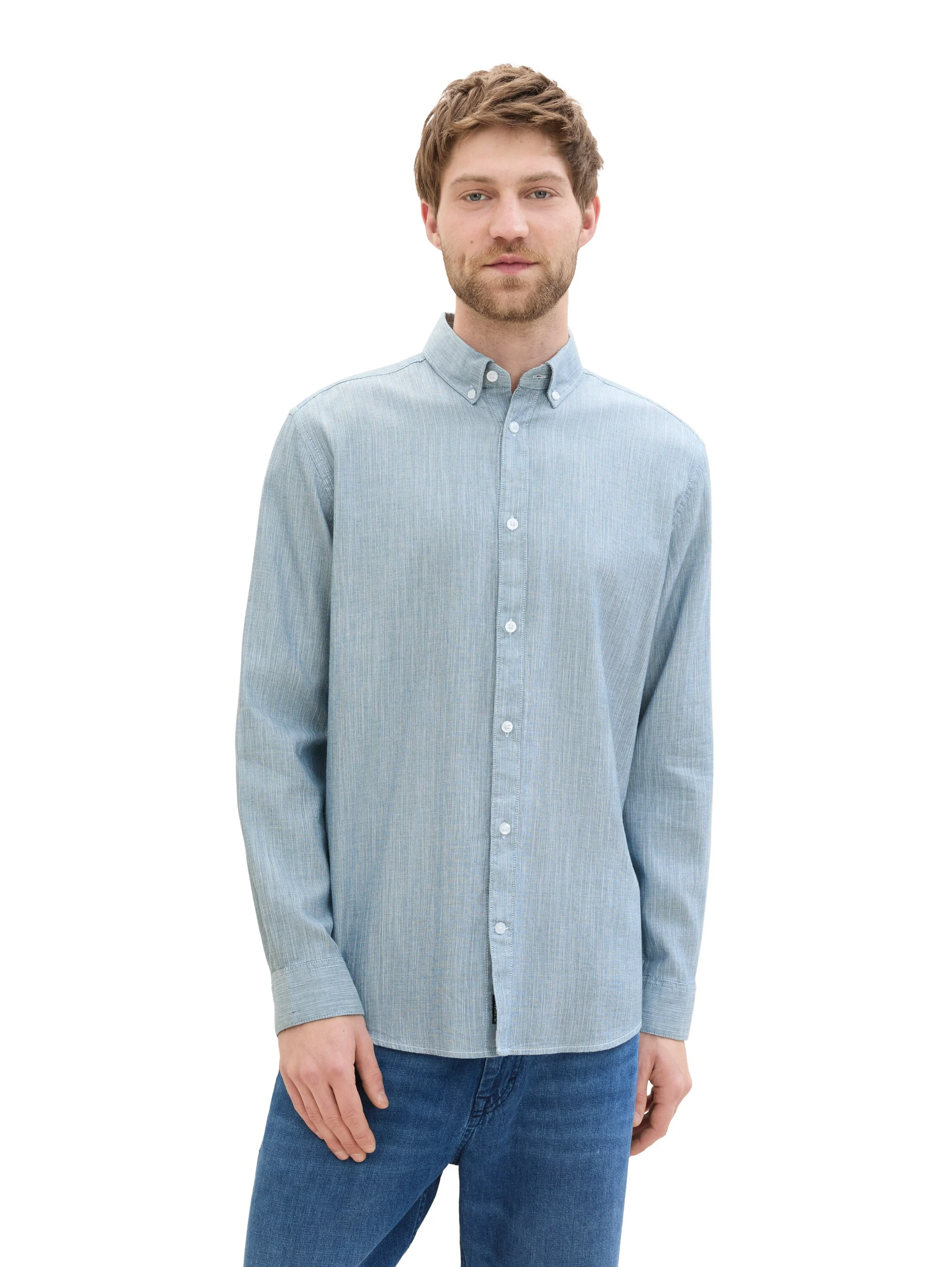 Tom Tailor - Chambray Slubyarn Shirt Tom Tailor - Chambray Slubyarn Shirt