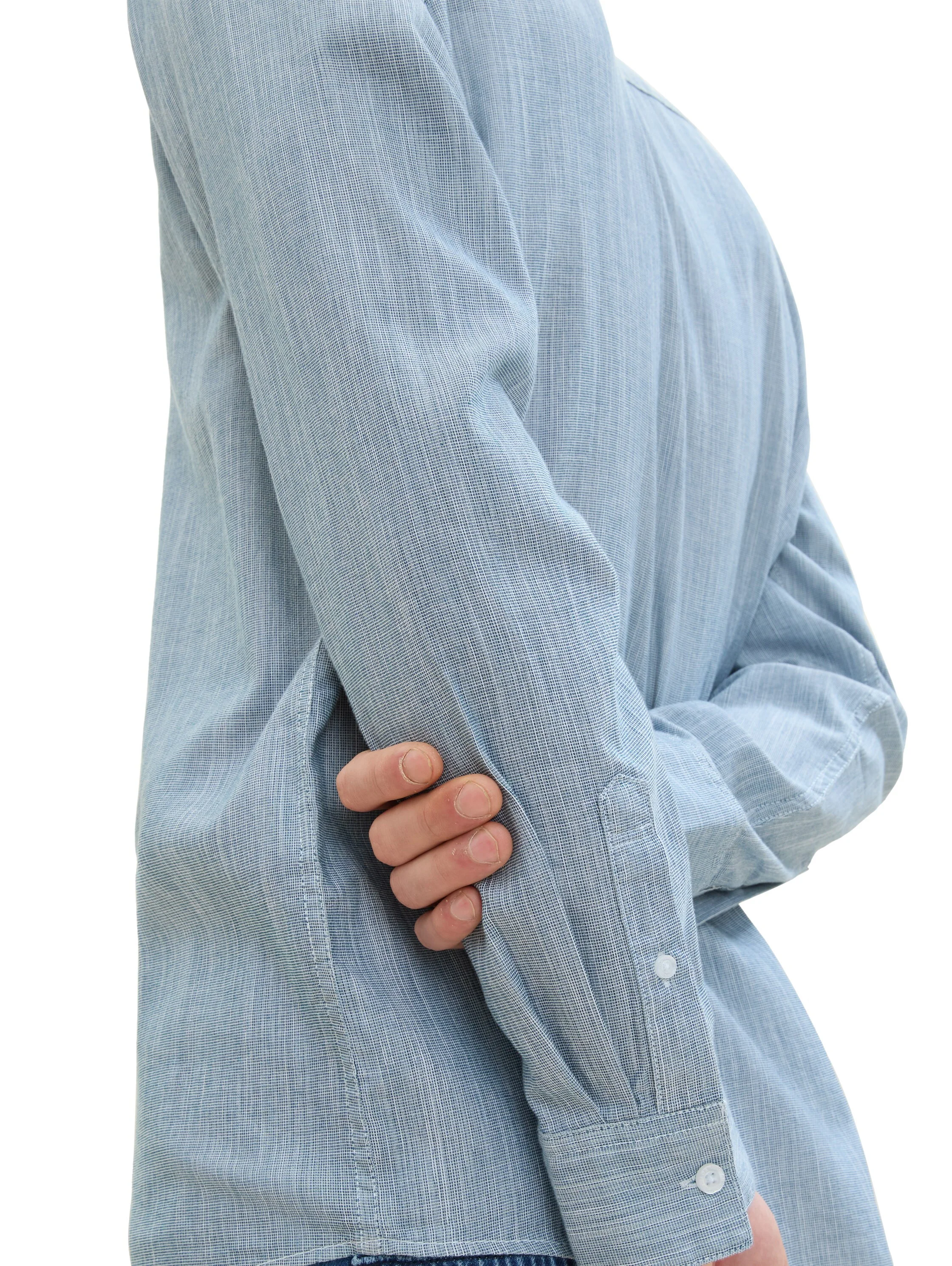 Tom Tailor - Chambray Slubyarn Shirt Tom Tailor - Chambray Slubyarn Shirt