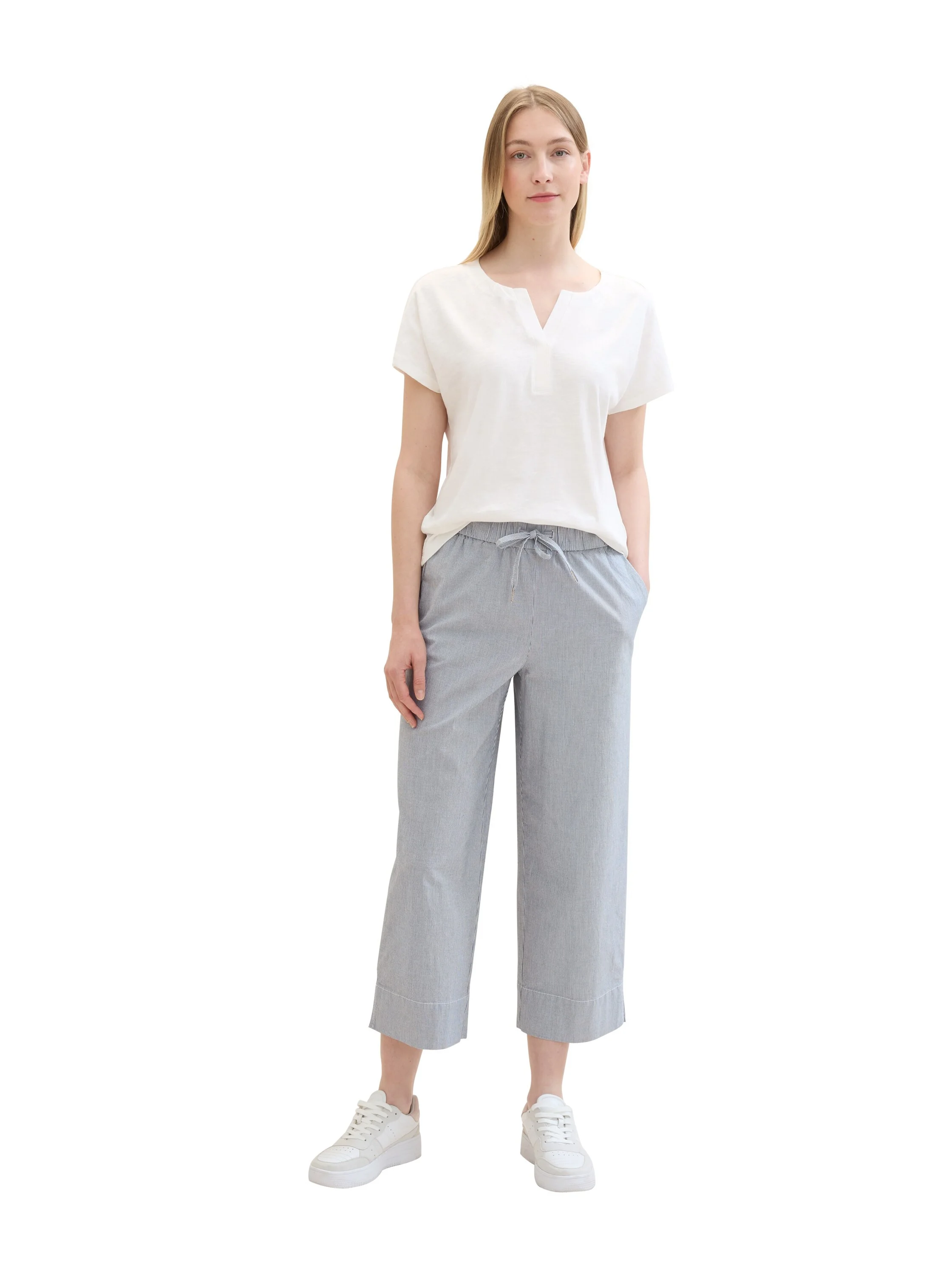 Tom Tailor - T-Shirt With Pleats Tom Tailor - T-Shirt With Pleats