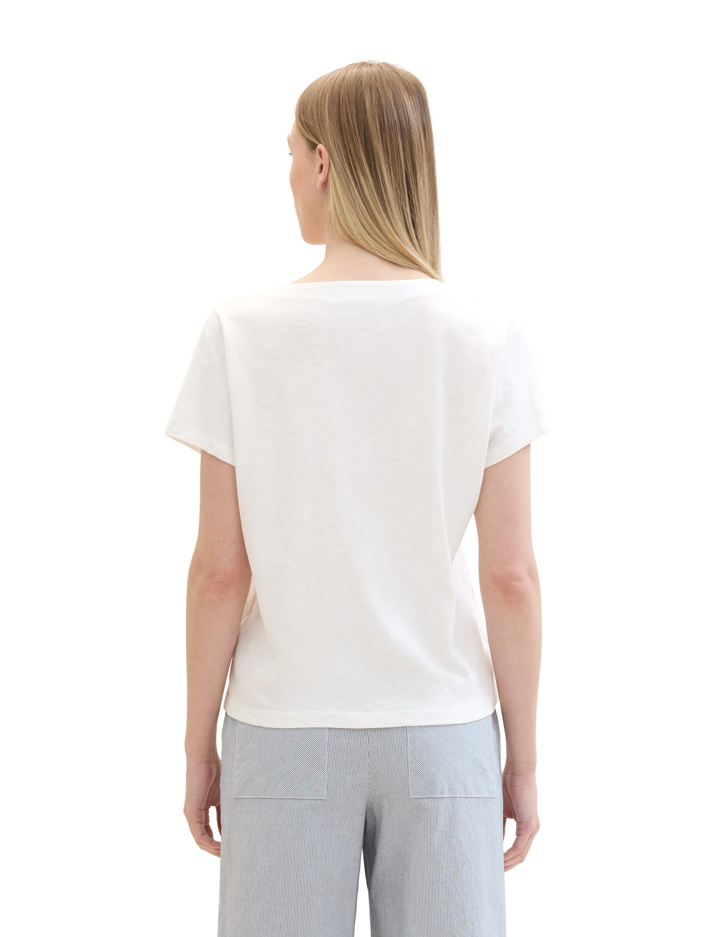Tom Tailor - T-Shirt With Pleats Tom Tailor - T-Shirt With Pleats