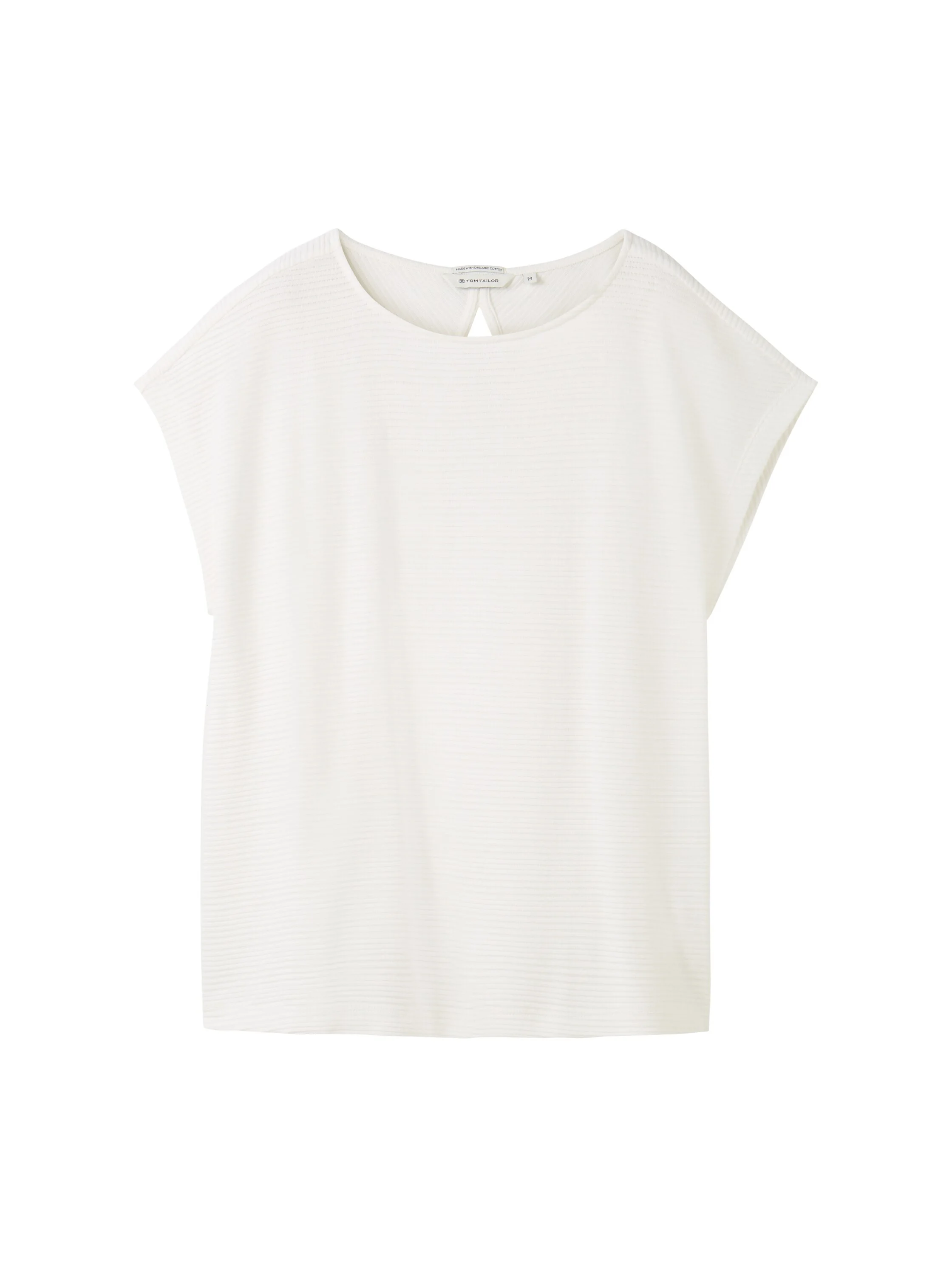 Tom Tailor - T-Shirt Overcut Shoulder Tom Tailor - T-Shirt Overcut Shoulder