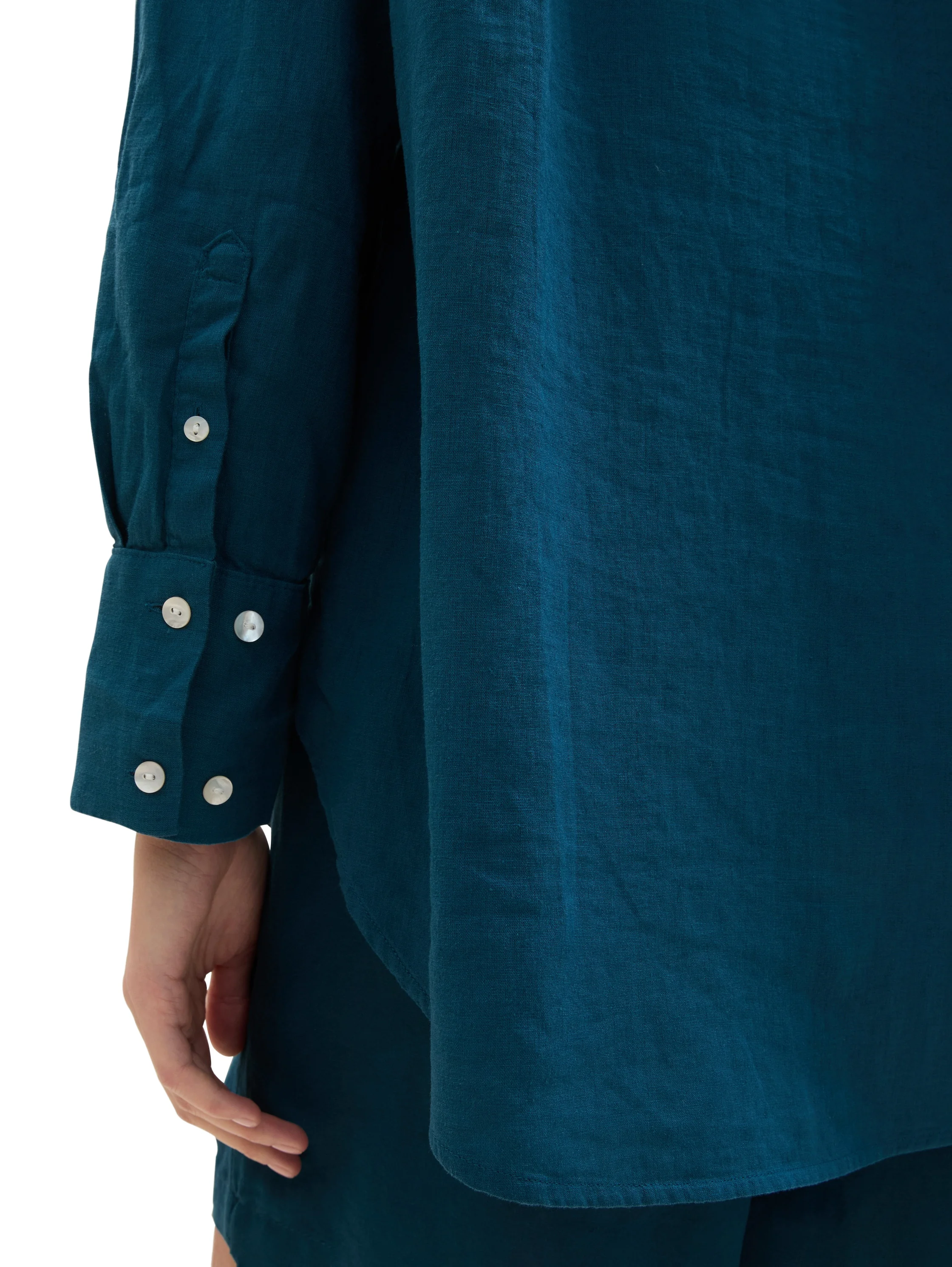 Tom Tailor - Modern Blouse With Linen Tom Tailor - Modern Blouse With Linen