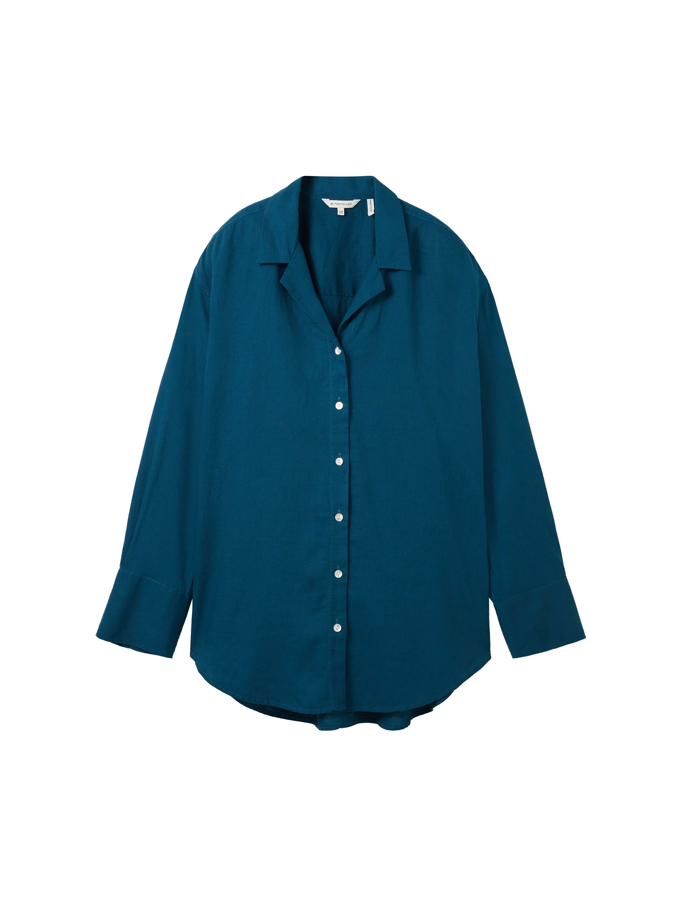 Tom Tailor - Modern Blouse With Linen Tom Tailor - Modern Blouse With Linen