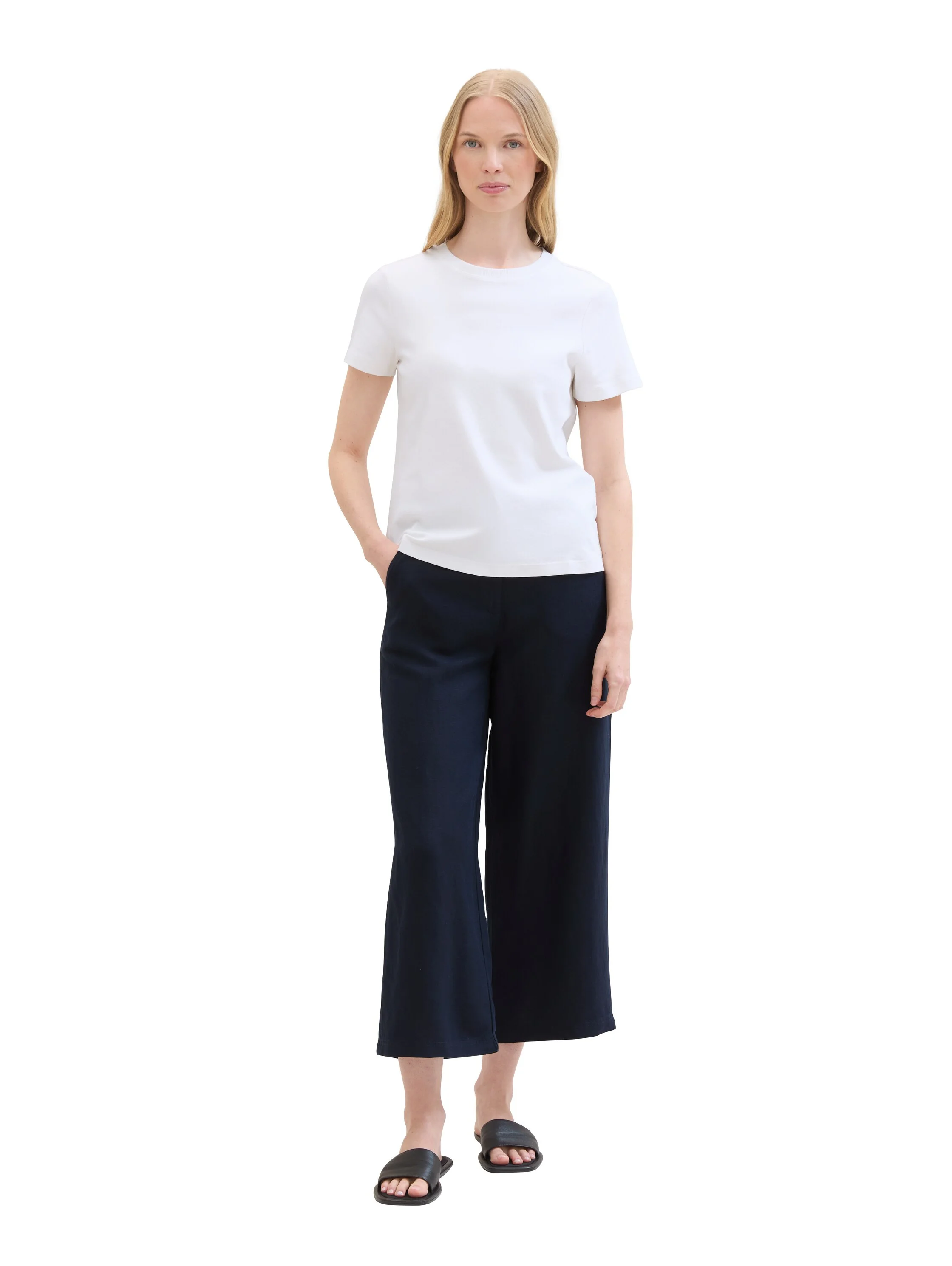 Tom Tailor - Culotte Linen Pants Tom Tailor - Culotte Linen Pants