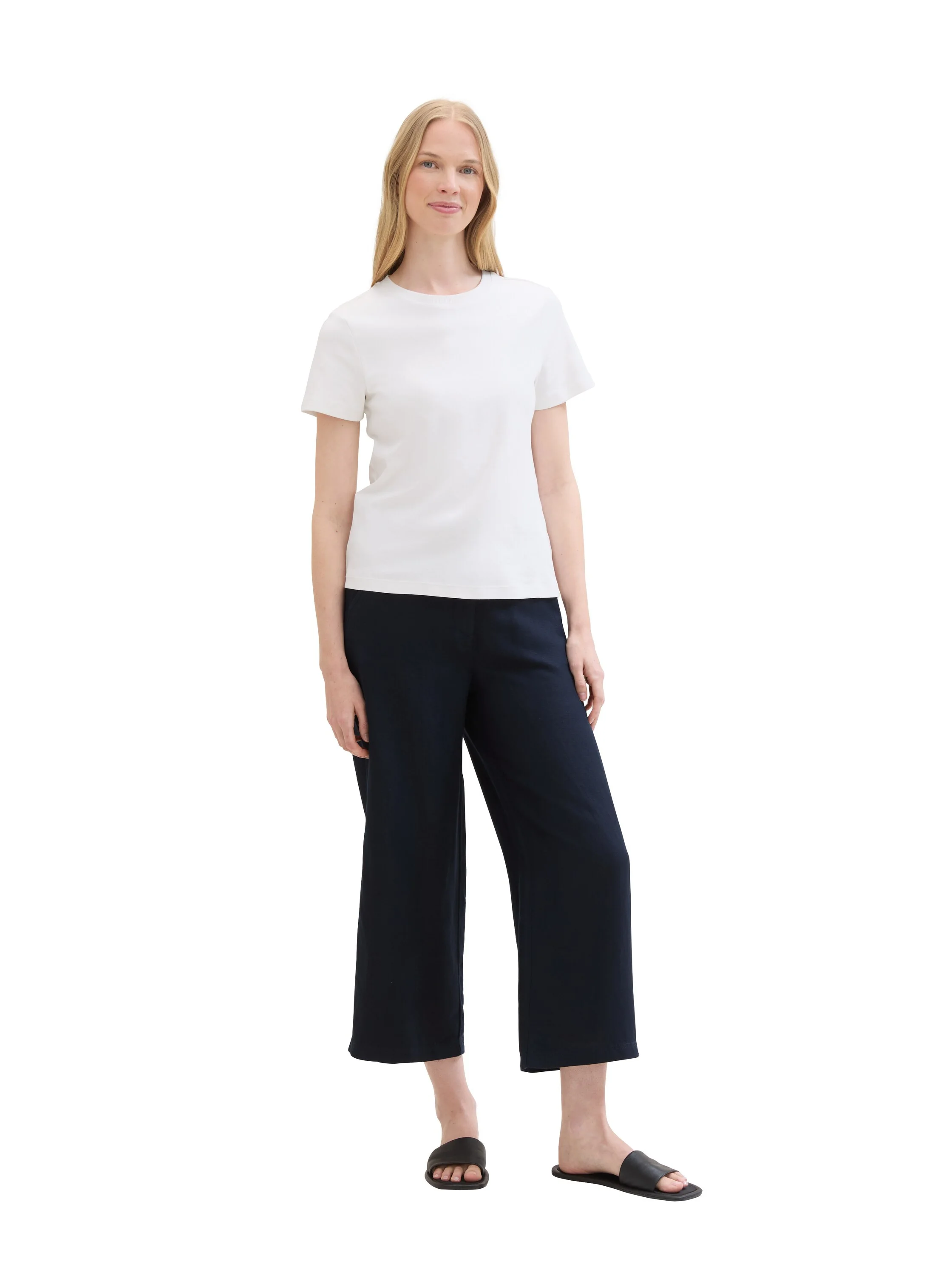Tom Tailor - Culotte Linen Pants Tom Tailor - Culotte Linen Pants
