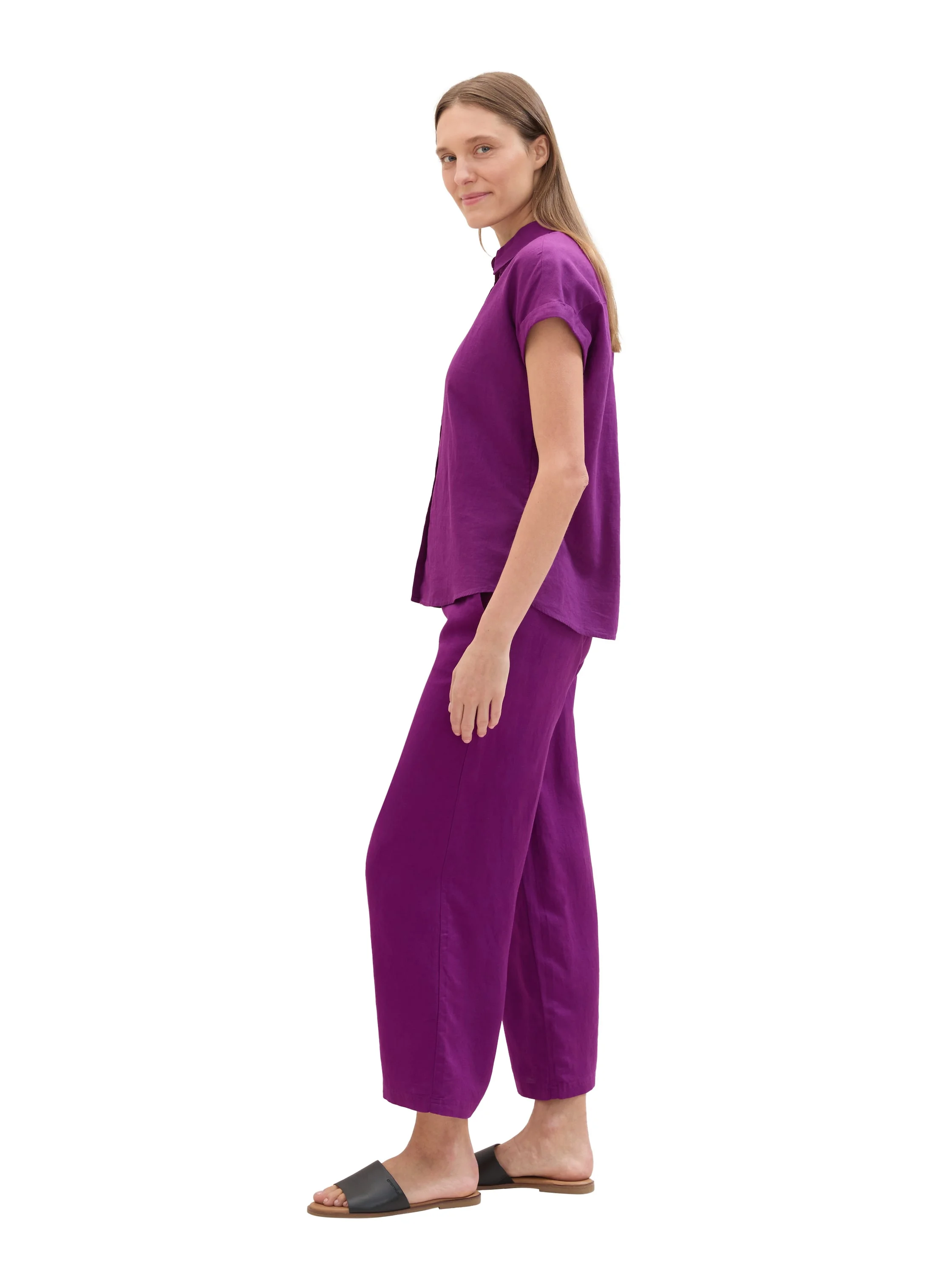 Tom Tailor - Culotte Linen Pants Tom Tailor - Culotte Linen Pants