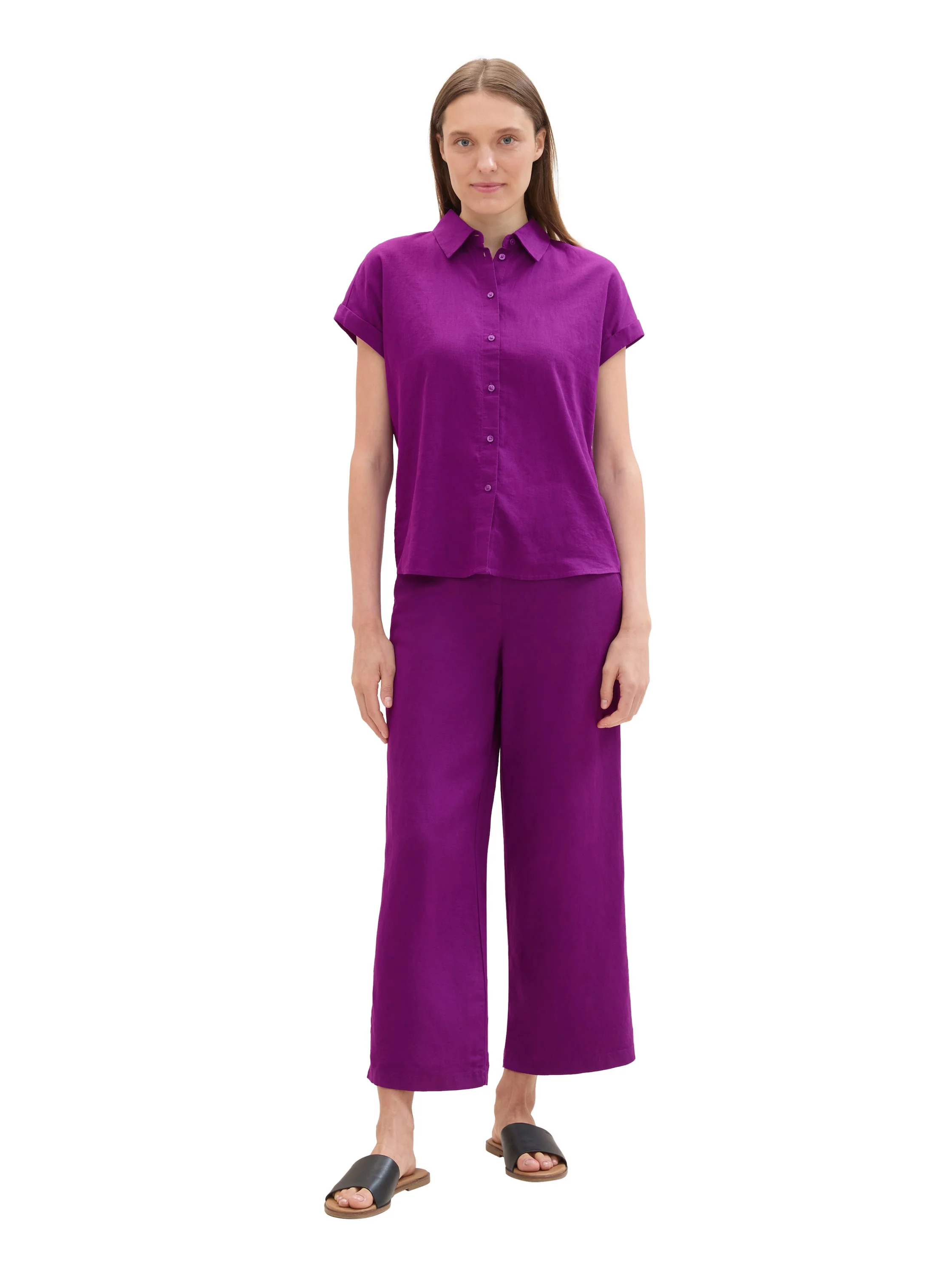 Tom Tailor - Culotte Linen Pants Tom Tailor - Culotte Linen Pants