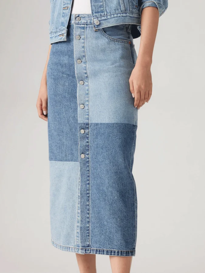 Levis® - Button Midi Skirt...