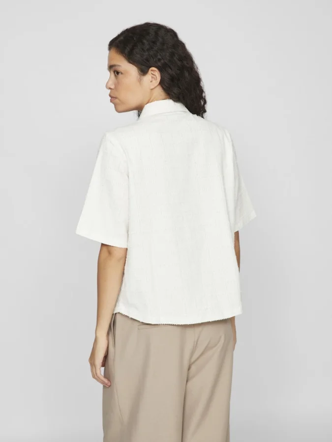VILA - VIRICKY 2/4 ROSE SHIRT 2
