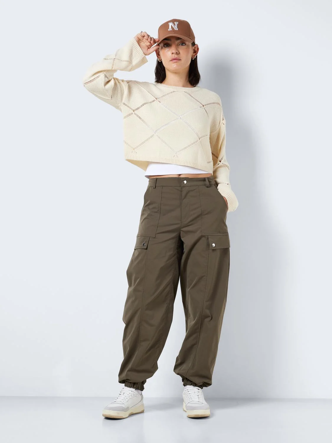 Noisy May - NMJUNE L/S O-NECK CROP... Noisy May - NMJUNE L/S O-NECK CROP...