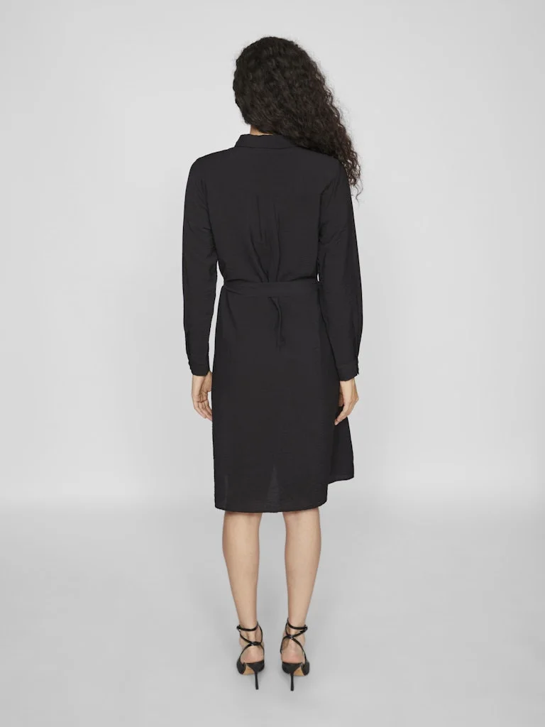 VILA - VIDOMIRA L/S SHIRT DRESS - NOOS VILA - VIDOMIRA L/S SHIRT DRESS - NOOS