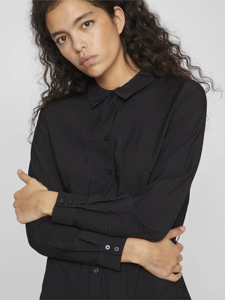 VILA - VIDOMIRA L/S SHIRT DRESS - NOOS VILA - VIDOMIRA L/S SHIRT DRESS - NOOS