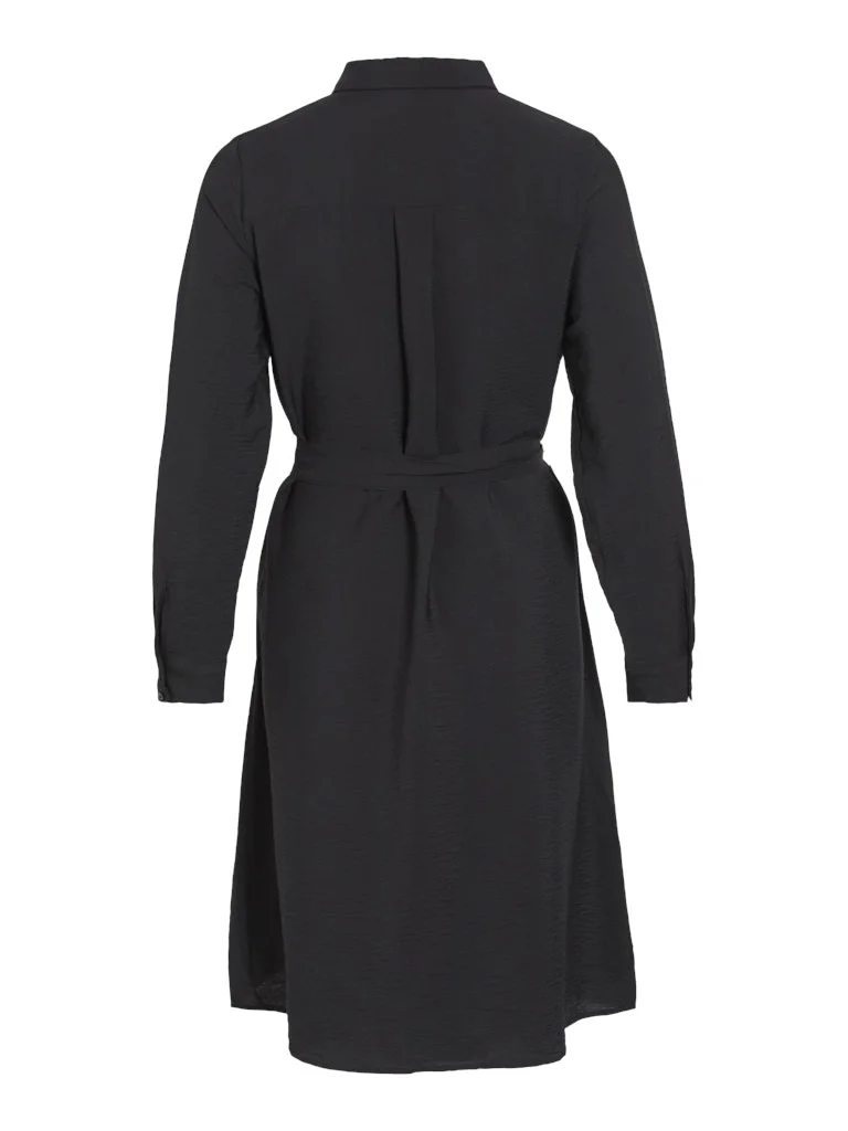 VILA - VIDOMIRA L/S SHIRT DRESS - NOOS VILA - VIDOMIRA L/S SHIRT DRESS - NOOS