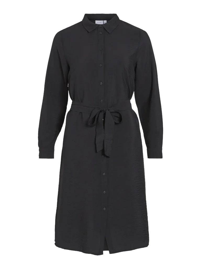 VILA - VIDOMIRA L/S SHIRT DRESS - NOOS VILA - VIDOMIRA L/S SHIRT DRESS - NOOS