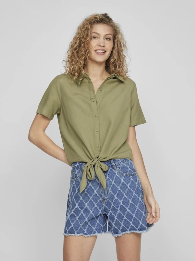 VILA - VIPRISILLA S/S KNOT... 2