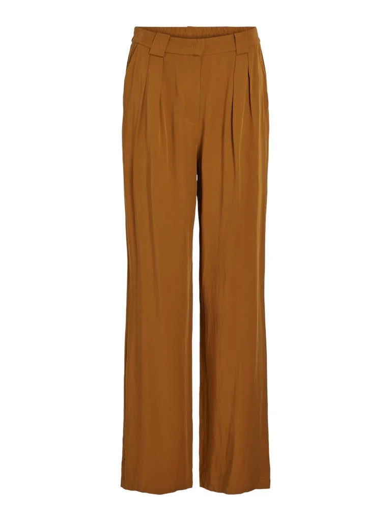 VILA - VISELMA AVRIL HW PLEATED PANTS VILA - VISELMA AVRIL HW PLEATED PANTS
