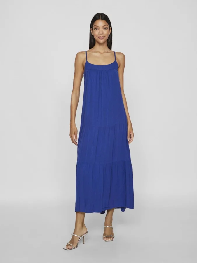 VILA - VIROLA S/L MAXI DRESS
