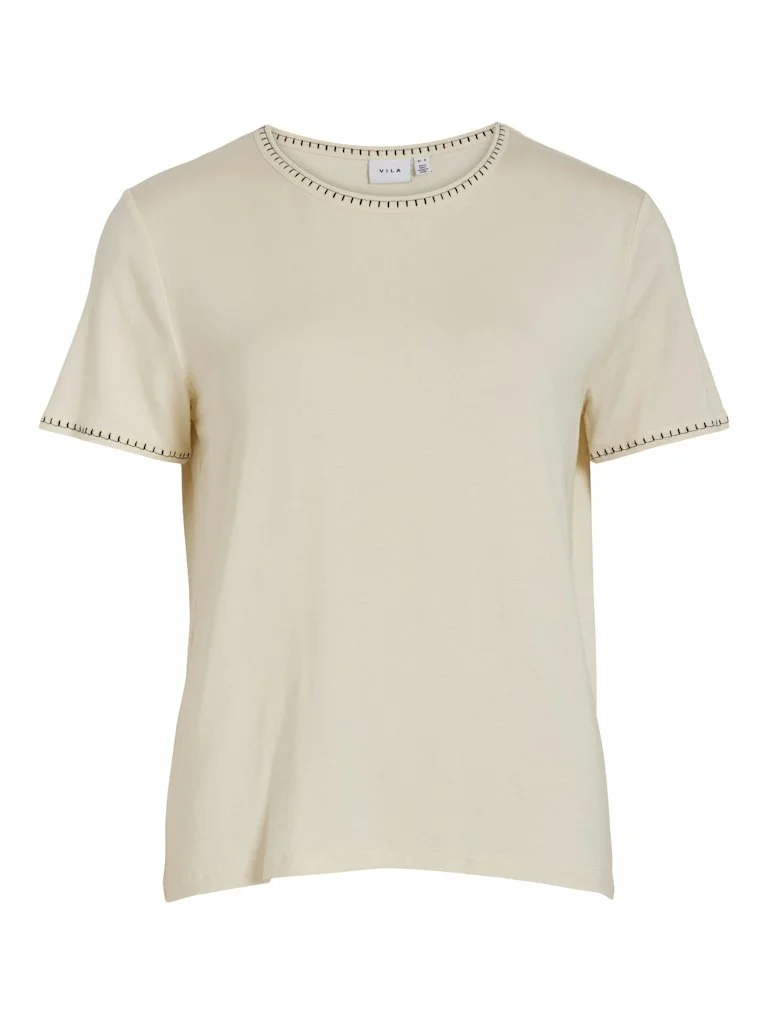 VILA - VISILLY O-NECK S/S T-SHIRT VILA - VISILLY O-NECK S/S T-SHIRT
