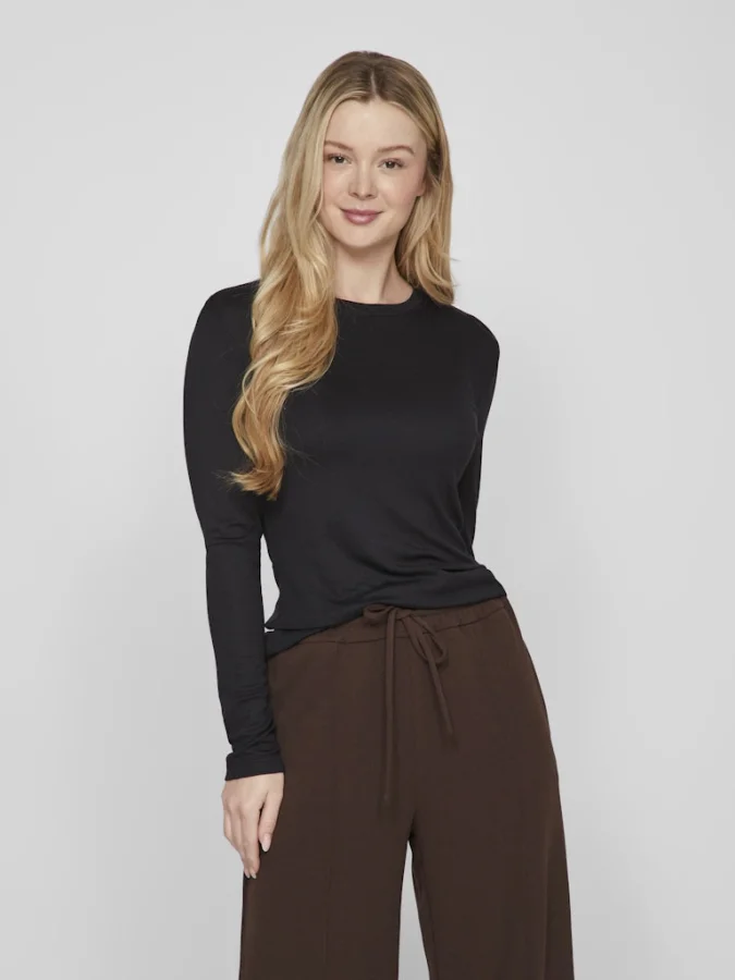 VILA - VIALEXIA O-NECK L/S... 2
