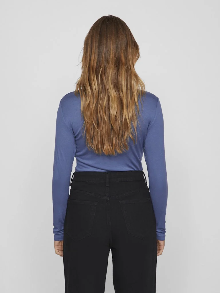 VILA - VIALEXIA O-NECK L/S TOP - NOOS VILA - VIALEXIA O-NECK L/S TOP - NOOS