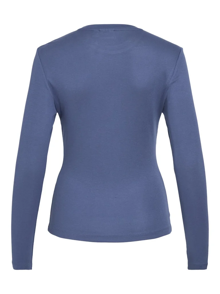 VILA - VIALEXIA O-NECK L/S TOP - NOOS VILA - VIALEXIA O-NECK L/S TOP - NOOS