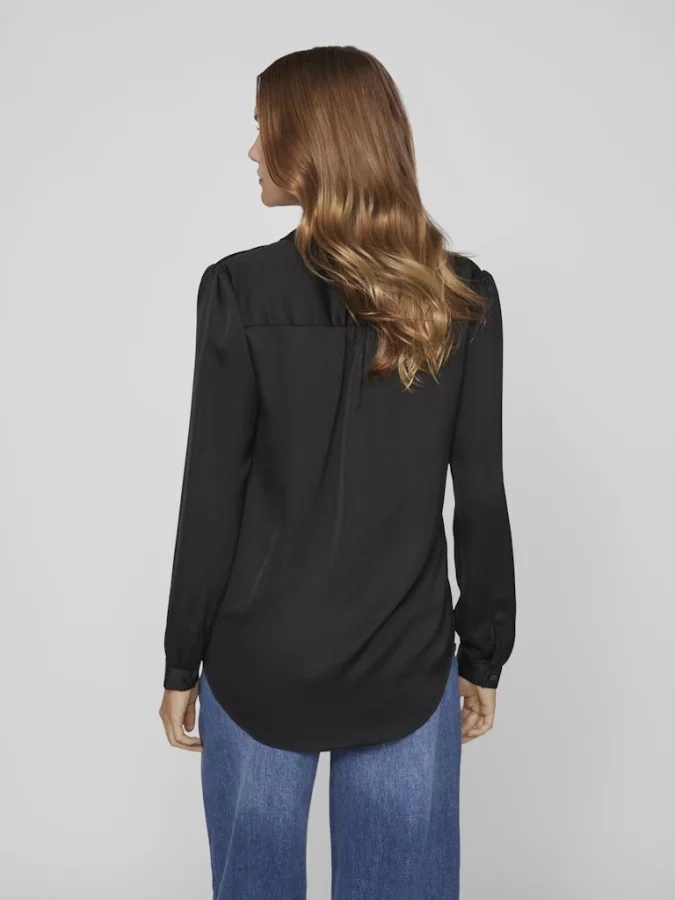 VILA - VIELLETTE SATIN L/S... 2