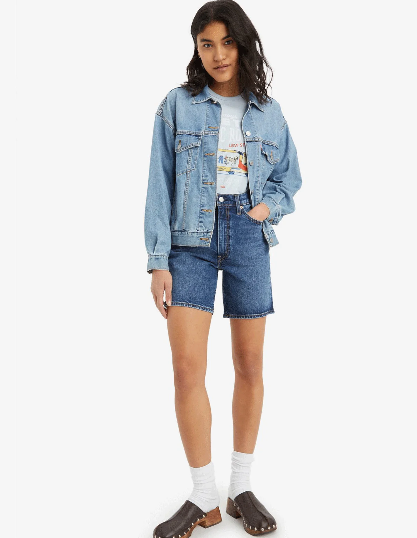 Levis® - RIBCAGE BERMUDA SHORT Levis® - RIBCAGE BERMUDA SHORT
