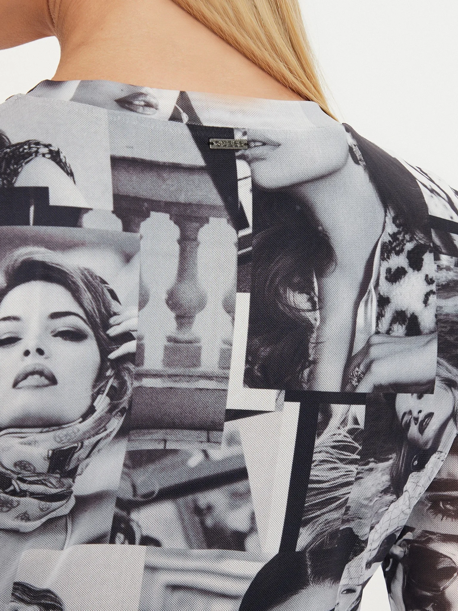 GUESS - LS ADRIANA MESH DRESS GUESS - LS ADRIANA MESH DRESS