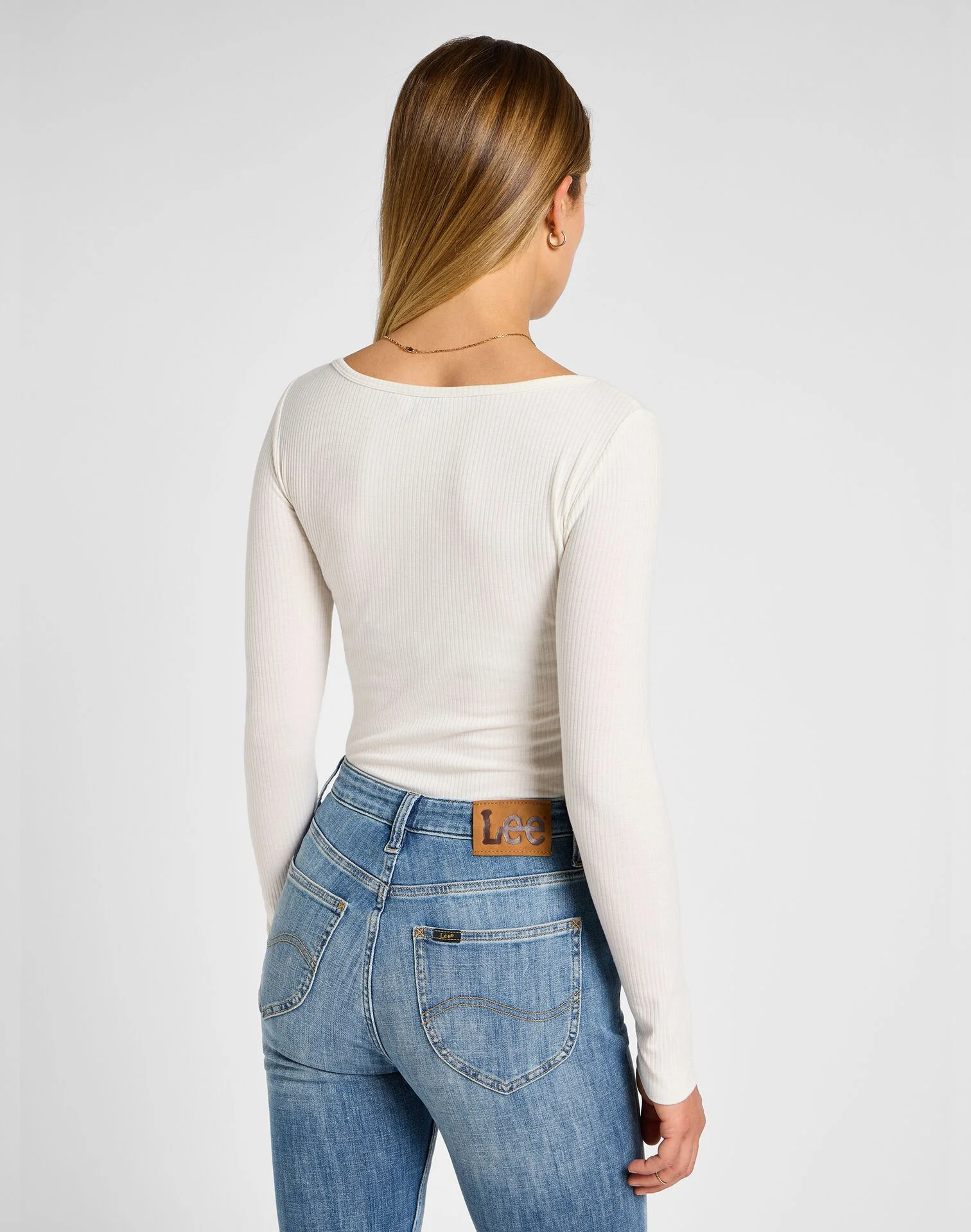 Lee - LS BOAT NECK TEE Lee - LS BOAT NECK TEE